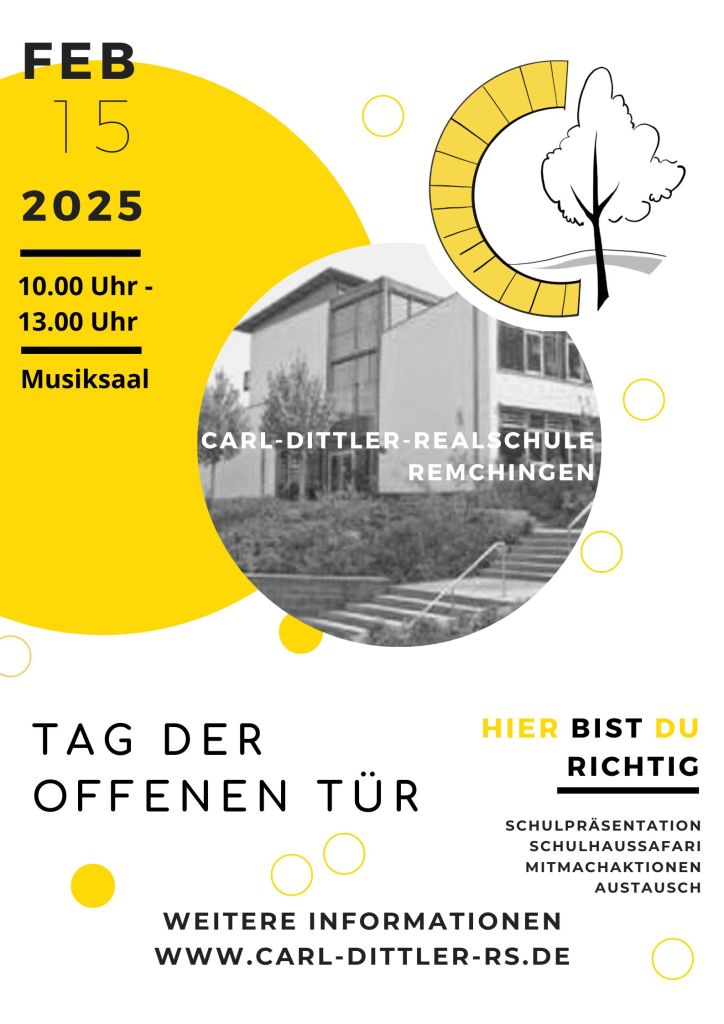 carl-dittler-realschule-tag-der-offenen-tuer-2025-flyer-vorserseite