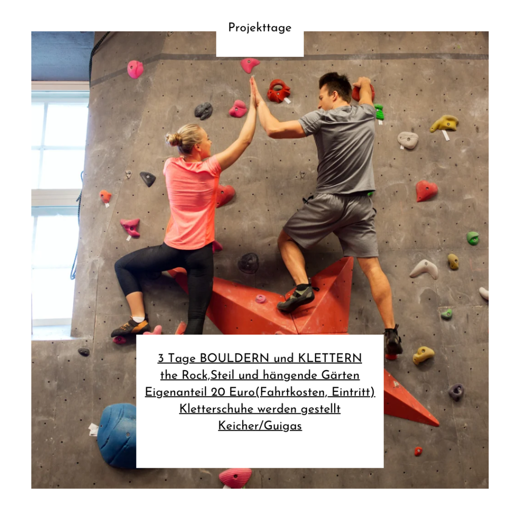 Weiß Rot Einfach Schlicht Sport Klettern Bouldern Ankündigung Information Instagram Post